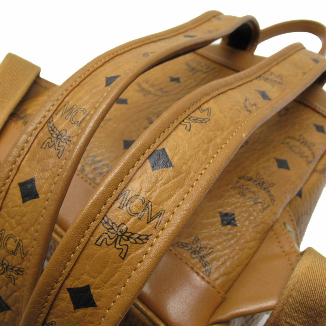 MCM - エム シー エム MCM リュック レザー ブラウン レディース MCM - エム シー エム MCM リュック レザー ブラウン レディース