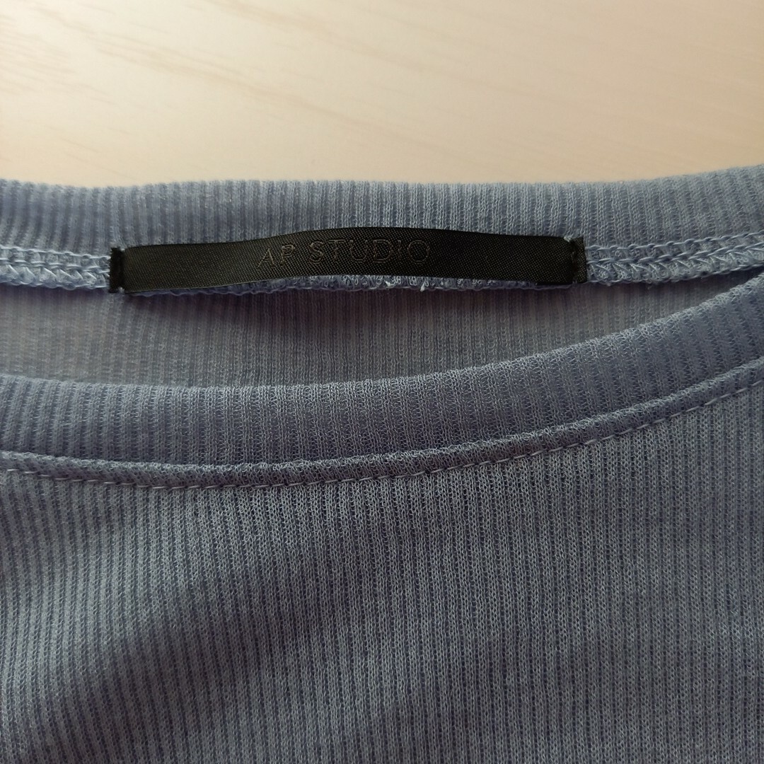 AP STUDIO(エーピーストゥディオ)のAP STUDIO シアーリブTシャツ メンズのトップス(Tシャツ/カットソー(半袖/袖なし))の商品写真