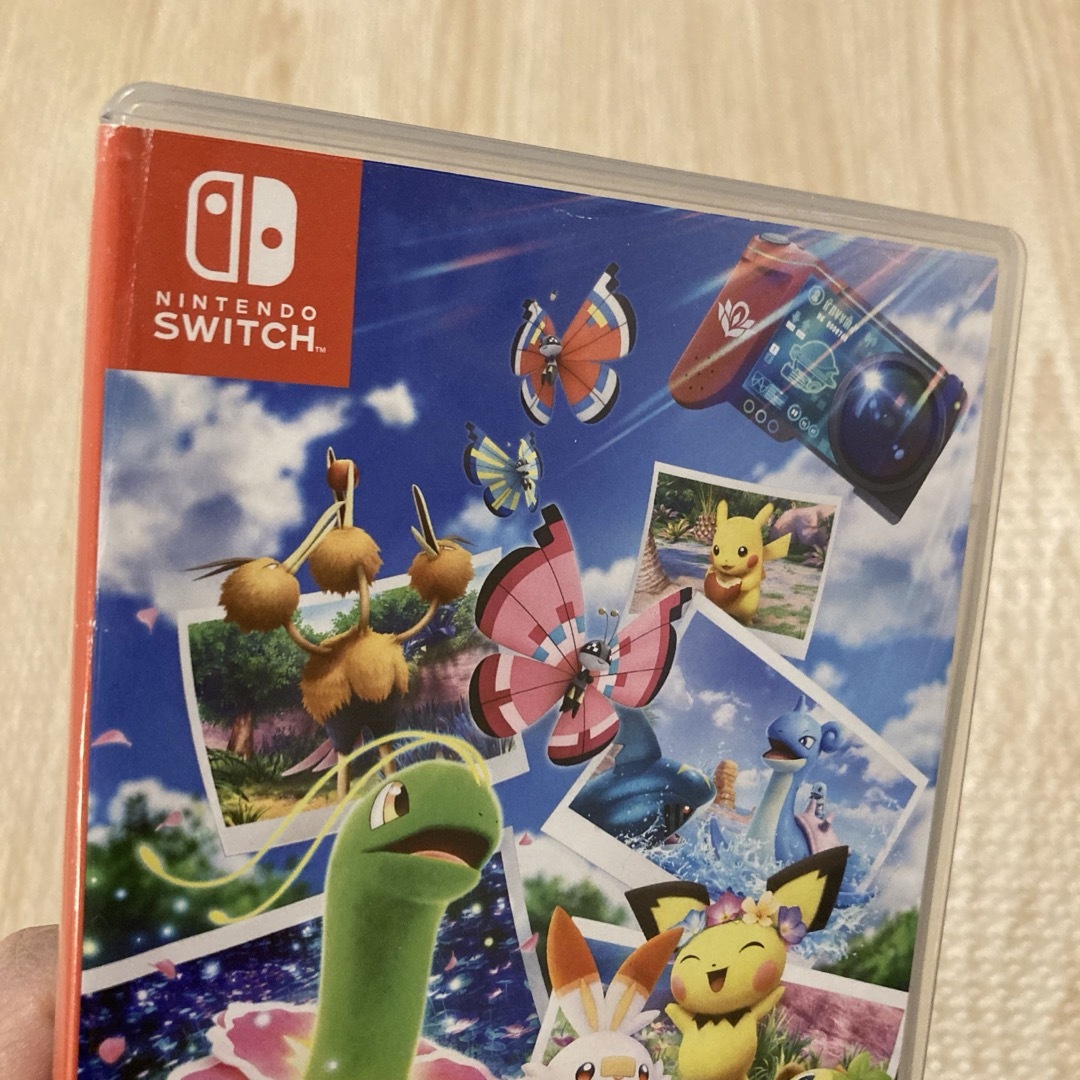 Nintendo Switch(ニンテンドースイッチ)のNew ポケモンスナップ エンタメ/ホビーのゲームソフト/ゲーム機本体(家庭用ゲームソフト)の商品写真