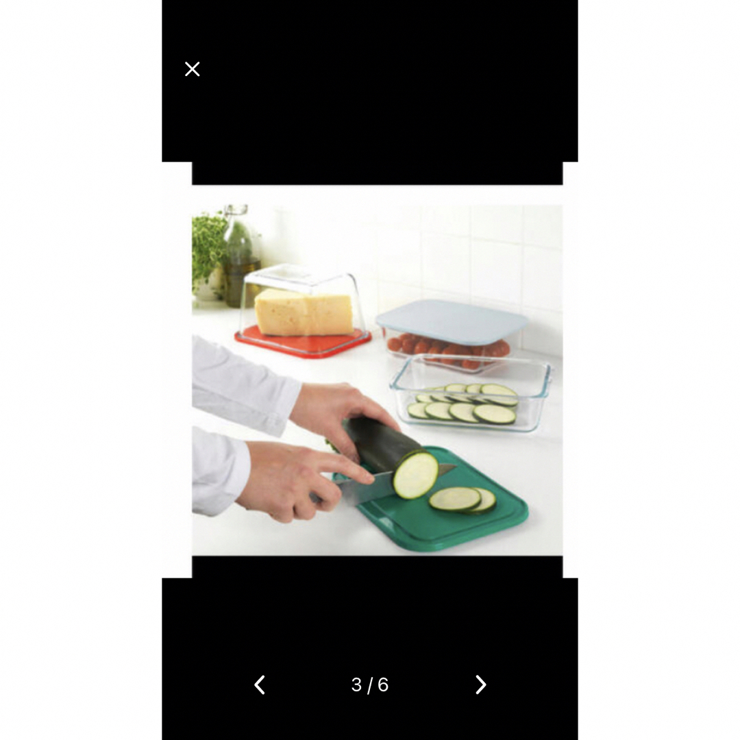IKEA 365+ まな板22x16 cm  3枚組 インテリア/住まい/日用品のキッチン/食器(調理道具/製菓道具)の商品写真