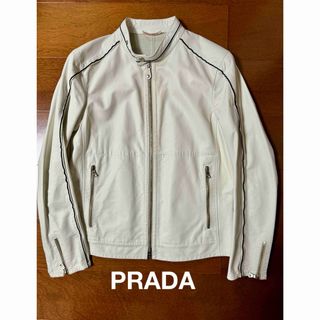 プラダ(PRADA)のPRADA プラダスポーツ　ライダースジャケット シングルライダース(ライダースジャケット)