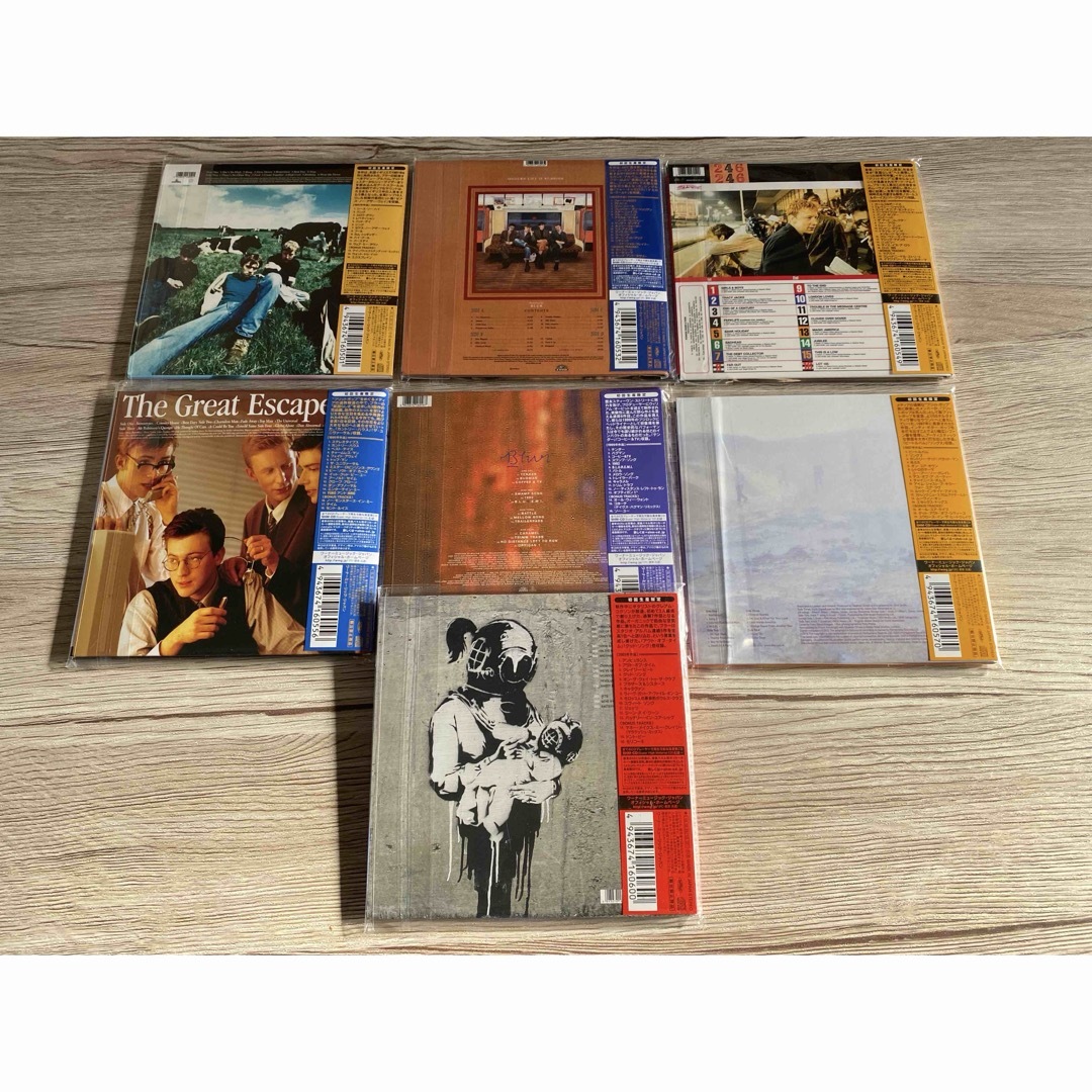 新品　高音質SHM-CD 7枚セット　来日記念紙ジャケット盤　Blur ブラー エンタメ/ホビーのCD(ポップス/ロック(洋楽))の商品写真