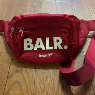 BALR.ボーラー・ウエストバッグ・レッド(ウエストポーチ)