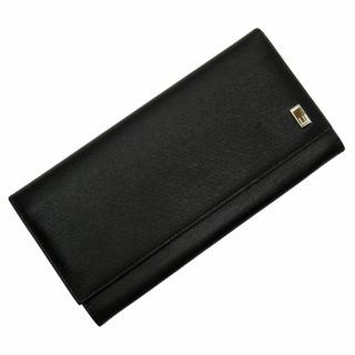 ダンヒル(Dunhill)のダンヒル Dunhill 二つ折り長財布 レザー ダークブラウン メンズ 送料無料【中古】 t19275a(折り財布)