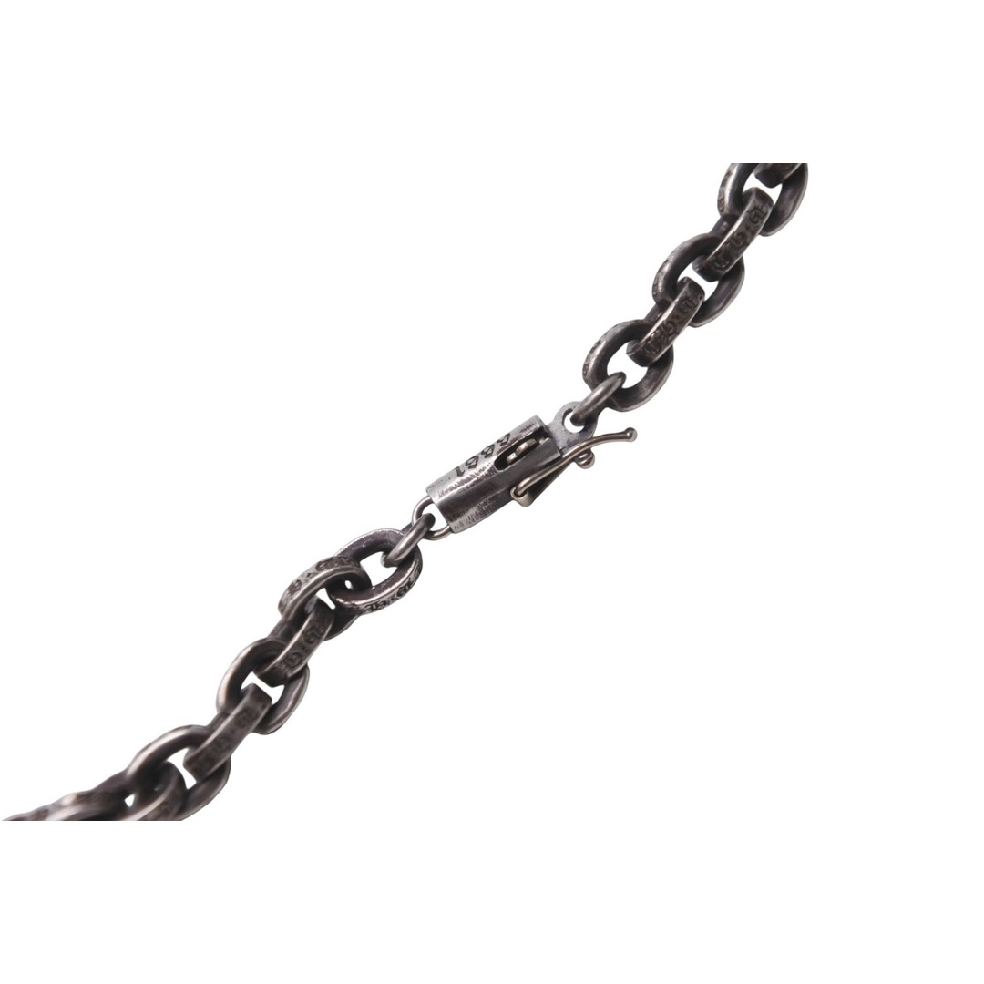 Chrome Hearts(クロムハーツ)のCHROME HEARTS クロムハーツ PAPER CHAIN NECKLACE 30インチ シルバー ペーパーチェーン ネックレス 57.3g 美品 中古 62596 レディースのアクセサリー(ネックレス)の商品写真