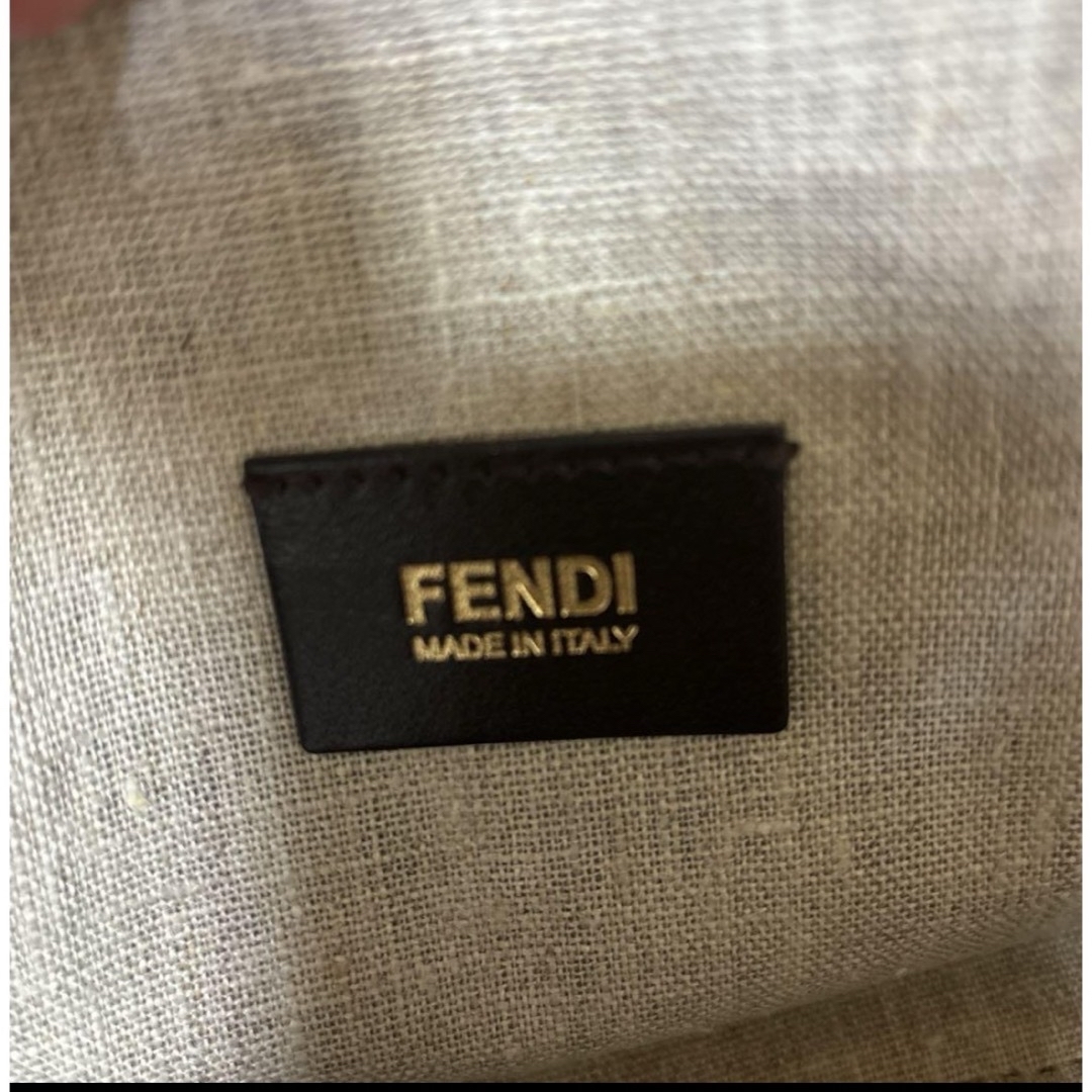 FENDI(フェンディ)のFENDI フェンディ　カメレオン キャンパス/レザー 2wayバッグ レディースのバッグ(ハンドバッグ)の商品写真