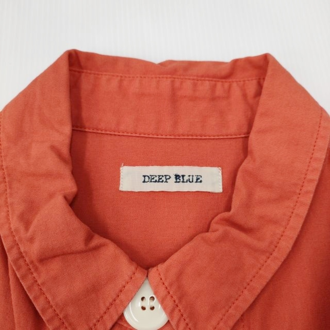 DEEP BLUE(ディープブルー)のDEEP BLUE サイズ1 コットン コート オレンジ レディース ディープブルー【中古】4-0409M◎ レディースのジャケット/アウター(その他)の商品写真