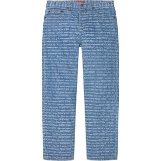 シュプリーム(Supreme)のSupreme Multi Type Jacquard Regular Jean(デニム/ジーンズ)