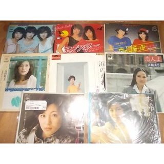 epy0568　【ALIDA　レコード】【未確認】　太田裕美/キャンディーズなど　EP8枚セット(ポップス/ロック(邦楽))