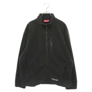 シュプリーム(Supreme)のSUPREME シュプリーム 22AW Polartec Zip Jacket ポーラーテック ジップアップジャケット ブラック(フライトジャケット)