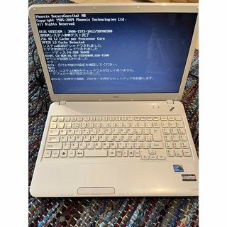 エヌイーシー(NEC)のNEC LaVie S PC-LS550CS6W Core i5 ノートパソコン(ノートPC)