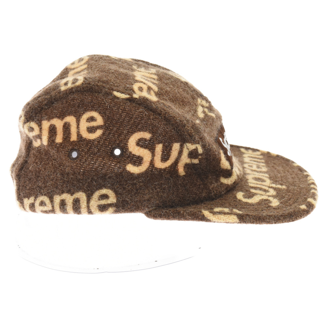 Supreme(シュプリーム)のSUPREME シュプリーム 18AW Harris Tweed Camp Cap ハリスツイードキャンプキャップ 4パネル ブラウン メンズの帽子(キャップ)の商品写真