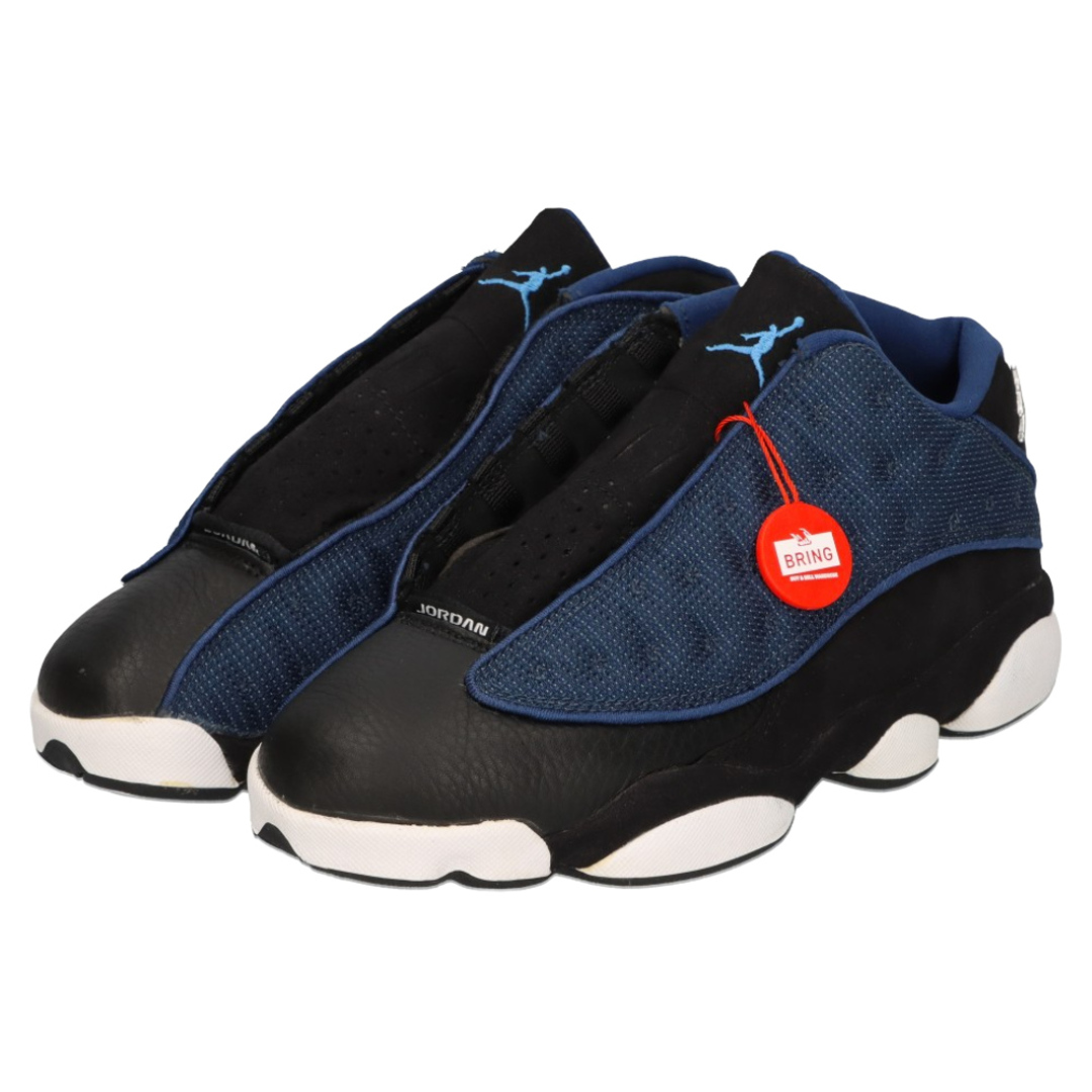 NIKE(ナイキ)のNIKE ナイキ AIR JORDAN 13 LOW エアジョーダン ローカットスニーカー ブルー/ブラック US8.5/26.5cm 136008-441 メンズの靴/シューズ(スニーカー)の商品写真