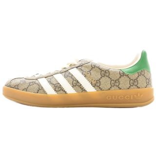 グッチ(Gucci)のGUCCI グッチ ×ADIDAS GGキャンバス ガゼル ローカットスニーカー 646652 ブラウン(スニーカー)