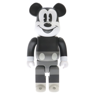 メディコムトイ(MEDICOM TOY)のMEDICOM TOY メディコムトイ BE@RBRICK MICKEY MOUSE BLACK & WHITE Ver. ベアブリック ミッキーマウス フィギュア 400% ブラック/ホワイト(その他)