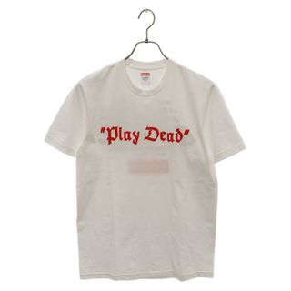 シュプリーム(Supreme)のSUPREME シュプリーム 22AW Play Dead Tee プレイデッドロゴ 半袖Tシャツ ホワイト(Tシャツ/カットソー(半袖/袖なし))