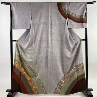 訪問着 身丈163.5cm 裄丈66.5cm 正絹 秀品 【中古】(着物)