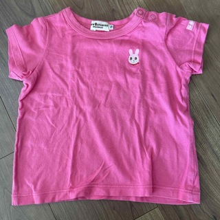 ミキハウス(mikihouse)のHOT BISCUITS MIKIHOUSE Tシャツ　ピンク(Ｔシャツ)