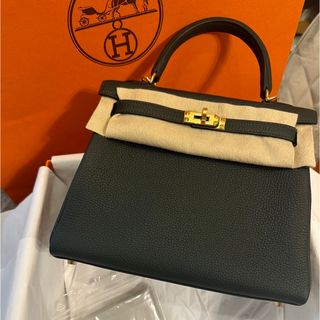 エルメス(Hermes)のHERMES エルメス Kelly ケリー25 B刻印 ゴールド金具(ショルダーバッグ)