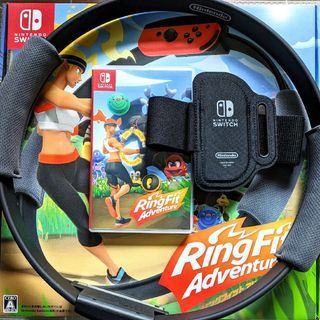 ニンテンドースイッチ(Nintendo Switch)のリングフィット アドベンチャー(家庭用ゲームソフト)