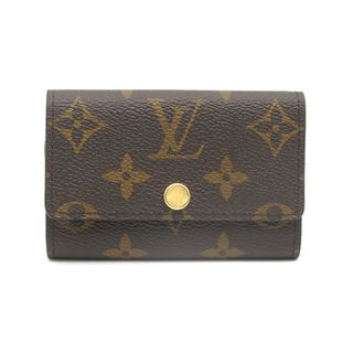 ルイヴィトン(LOUIS VUITTON)のLOUIS VUITTON (ルイ・ヴィトン) ミュルティクレ6 モノグラム M63630 6連 キーケース PVC レザー ブラウン 未使用品(キーケース/名刺入れ)