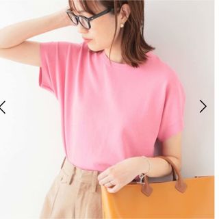 スローブイエナ(SLOBE IENA)のSLOBE IENA アイスコットンフレンチスリーブプルオーバー(Tシャツ(半袖/袖なし))