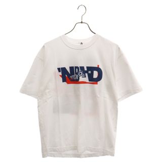 ネイバーフッド(NEIGHBORHOOD)のNEIGHBORHOOD ネイバーフッド 23AW FRONT PRINT LOGO TEE フロントプリントロゴ半袖Tシャツ ホワイト 232PCNH-ST20(Tシャツ/カットソー(半袖/袖なし))