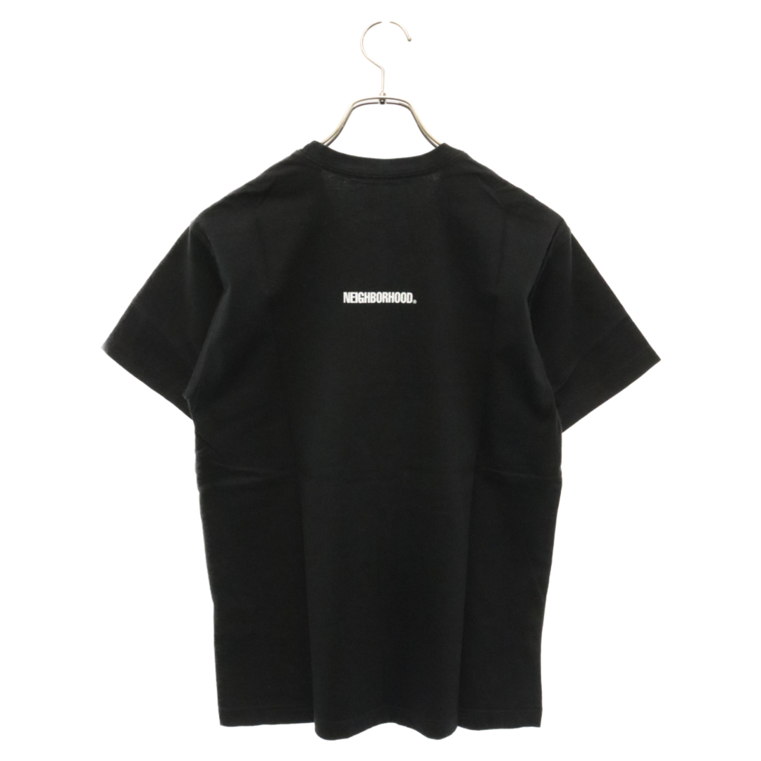 NEIGHBORHOOD(ネイバーフッド)のNEIGHBORHOOD ネイバーフッド URBAN GARMENT C-TEE アーバンガーメントプリントロゴ半袖Tシャツ ブラック 181PCNHST20 メンズのトップス(Tシャツ/カットソー(半袖/袖なし))の商品写真