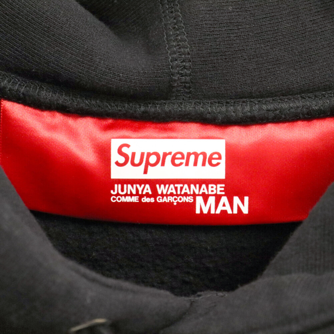 Supreme(シュプリーム)のSUPREME シュプリーム 21AW×JUNYA WATANABE COMME des GARCONS MAN Hooded Sweatshirt ジュンヤワタナベ コムデギャルソンマン ロゴプリント スウェット プルオーバーパーカー メンズのトップス(パーカー)の商品写真