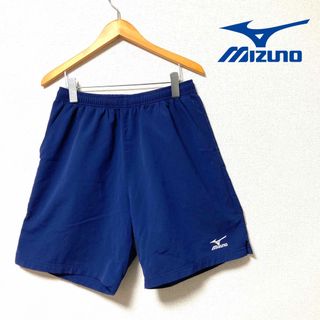 ミズノ(MIZUNO)の【超美品】MIZUNO ミズノ　ハーフパンツ　テニス　サッカー　ポケットあり　紺(ショートパンツ)