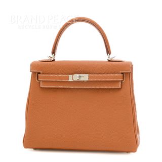 エルメス(Hermes)のエルメス ケリー25 内縫い トゴ ゴールド シルバー金具 B刻印(ハンドバッグ)