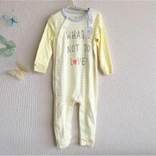 ベビーギャップ(babyGAP)のbabygap☆新品☆80☆ロンパース(ロンパース)