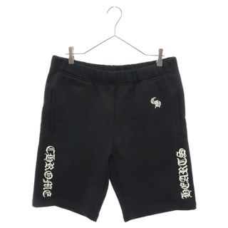 クロムハーツ(Chrome Hearts)のCHROME HEARTS クロムハーツ Y NOT SLO RIDE Sweat Shorts ワイノットスローライドスウェット ハーフパンツ ロゴ刺繍 ブラック(その他)