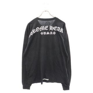 クロムハーツ(Chrome Hearts)のCHROME HEARTS クロムハーツ CH Logo Long Sleeve Tee アーチロゴ ロングスリーブカットソー 長袖Tシャツ ブラック(Tシャツ/カットソー(七分/長袖))