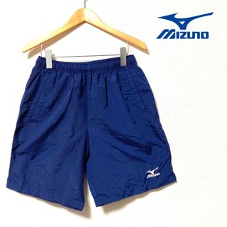 【超美品】MIZUNO ミズノ　ハーフパンツ　テニス　サッカー　ポケットあり　紺