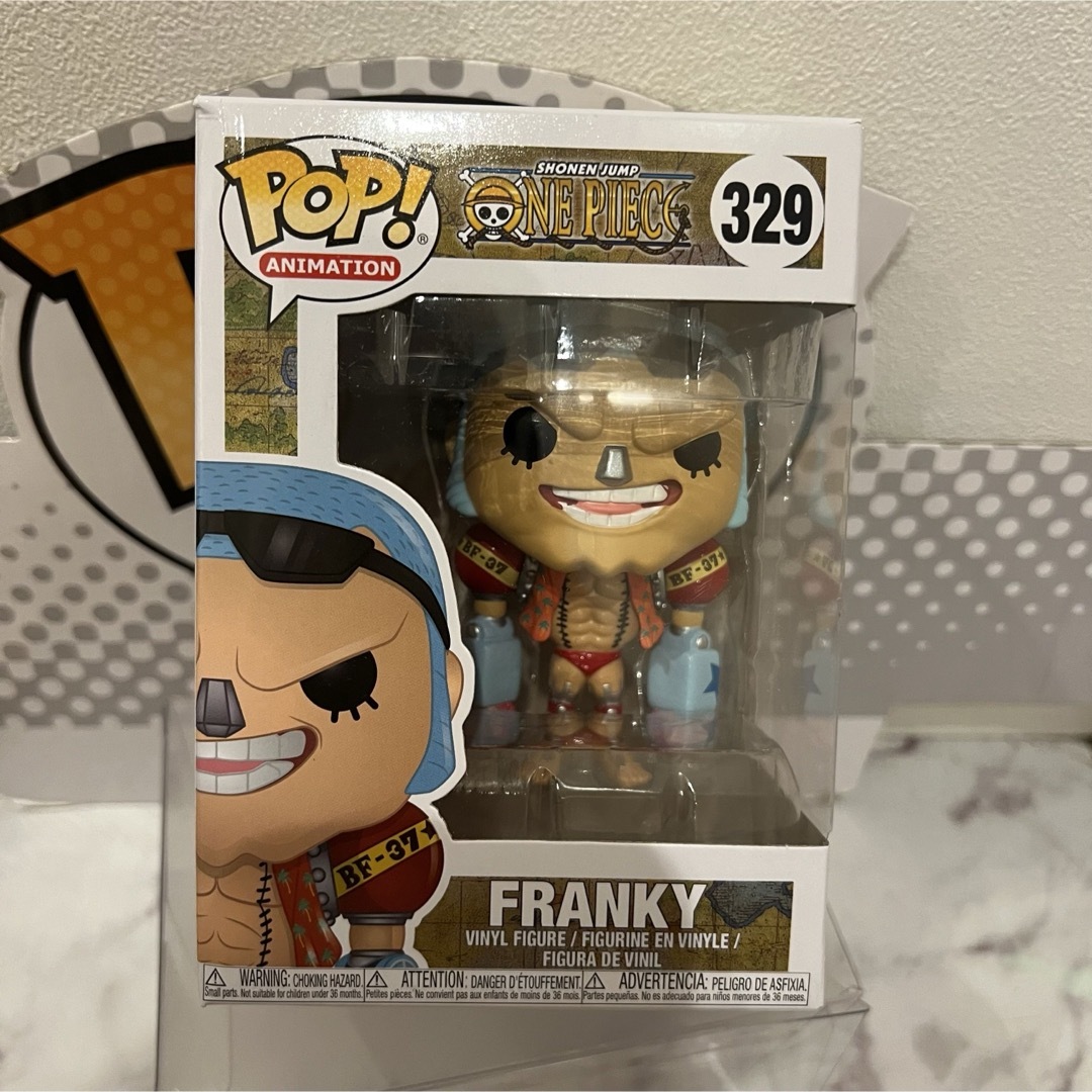 ONE PIECE(ワンピース)のレアFUNKO POP! ワンピース　フランキー　廃盤 エンタメ/ホビーのフィギュア(アニメ/ゲーム)の商品写真