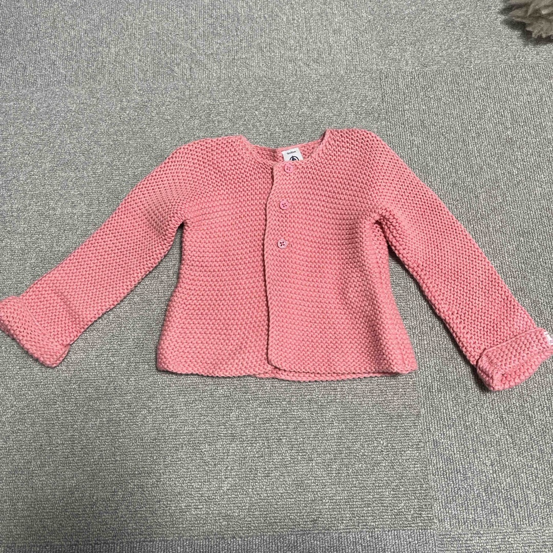 PETIT BATEAU(プチバトー)のプチバトー　カーディガン キッズ/ベビー/マタニティのベビー服(~85cm)(カーディガン/ボレロ)の商品写真