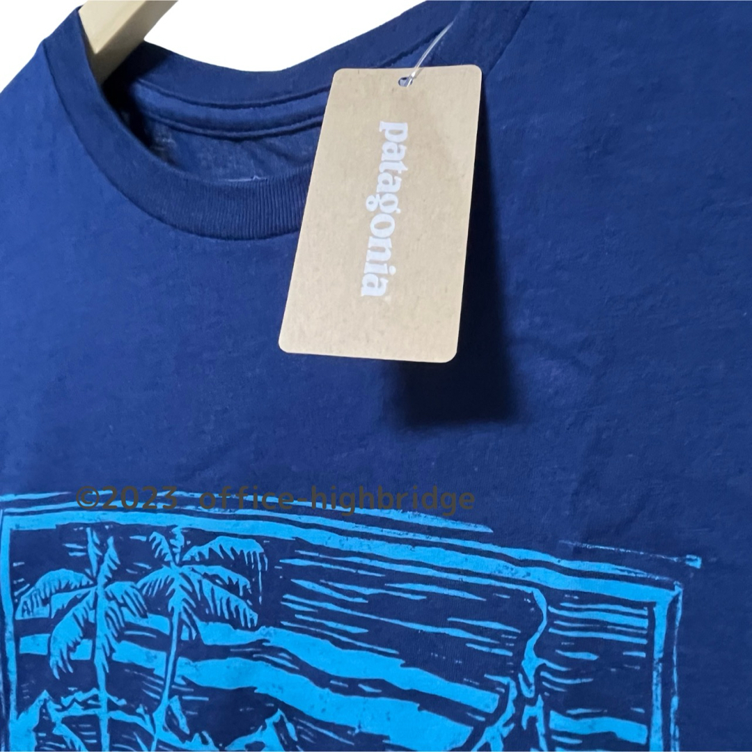 patagonia(パタゴニア)の【ハワイ限定】Patagonia パタゴニア パタロハTシャツ ネイビー メンズのトップス(Tシャツ/カットソー(半袖/袖なし))の商品写真