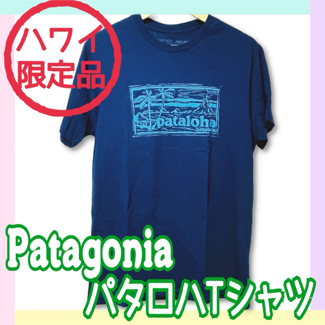 patagonia(パタゴニア)の【ハワイ限定】Patagonia パタゴニア パタロハTシャツ ネイビー メンズのトップス(Tシャツ/カットソー(半袖/袖なし))の商品写真