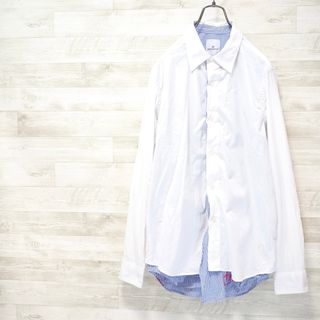 ユニフォームエクスペリメント(uniform experiment)のU.E 18SS Double Layered Shirt-White/2(シャツ)