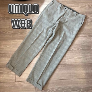 ユニクロ(UNIQLO)のUNIQLO メンズ　スラックス　W88(スラックス)