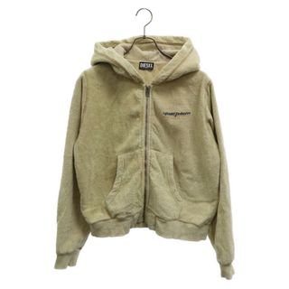 ディーゼル(DIESEL)のDIESEL ディーゼル F-Reggy-Hood-Zip-E3 ジップアップ スウェットパーカー アイボリー A07099 0TEAK レディース(パーカー)