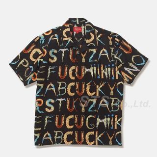 シュプリーム(Supreme)のSupreme Alphabet Silk Shirt アルファベットシャツ(Tシャツ/カットソー(半袖/袖なし))