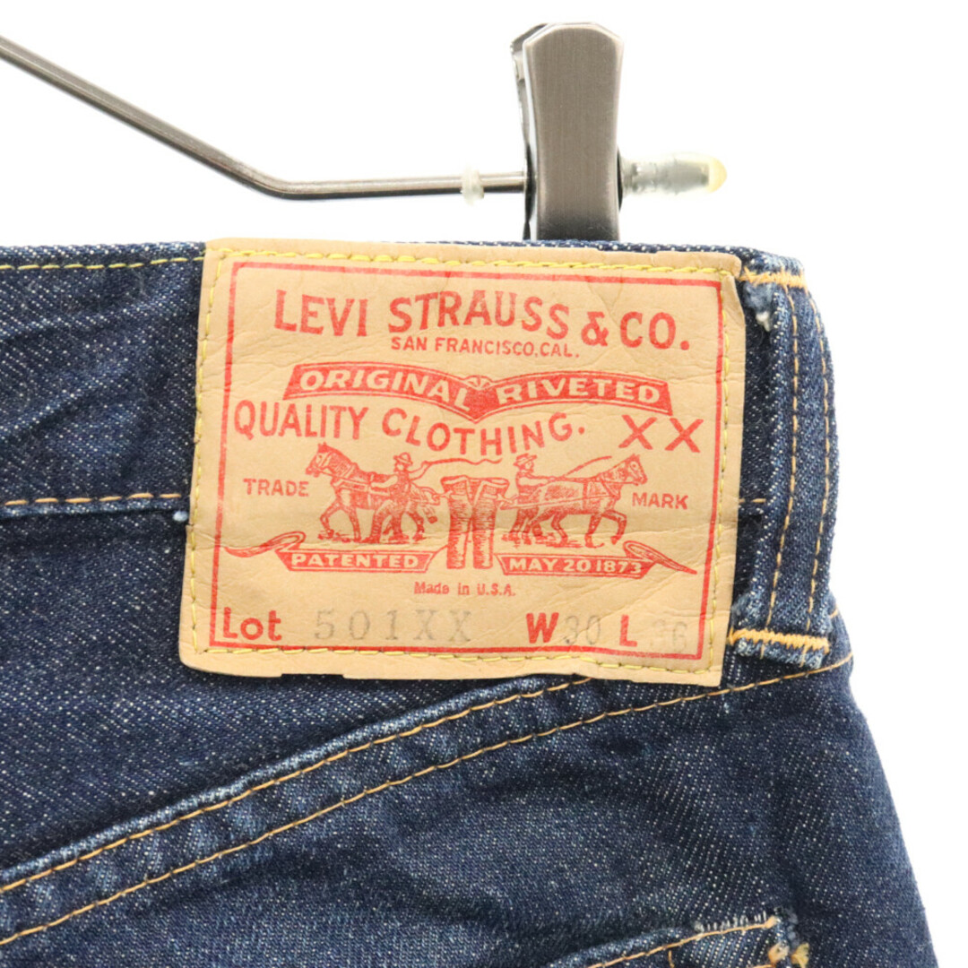 Levi's(リーバイス)のLevi's リーバイス 60s VINTAGE 501XX 両面タブ均等V トップボタン刻印K オフセット 紙パッチ ギャラなし シングルステッチ デニムパンツ インディゴ メンズのパンツ(その他)の商品写真