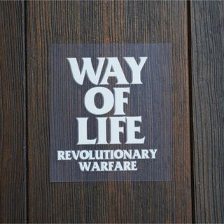 ラッツ(RATS)のラッツ カッティングステッカー　WAY OF LIFE(その他)