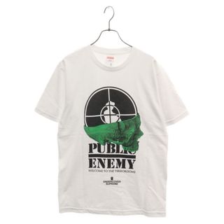 シュプリーム(Supreme)のSUPREME シュプリーム 18SS ×UNDERCOVER ×Public Enemy Terrordome Tee アンダーカバー パブリックエネミー プリント 半袖Tシャツ ホワイト(Tシャツ/カットソー(半袖/袖なし))