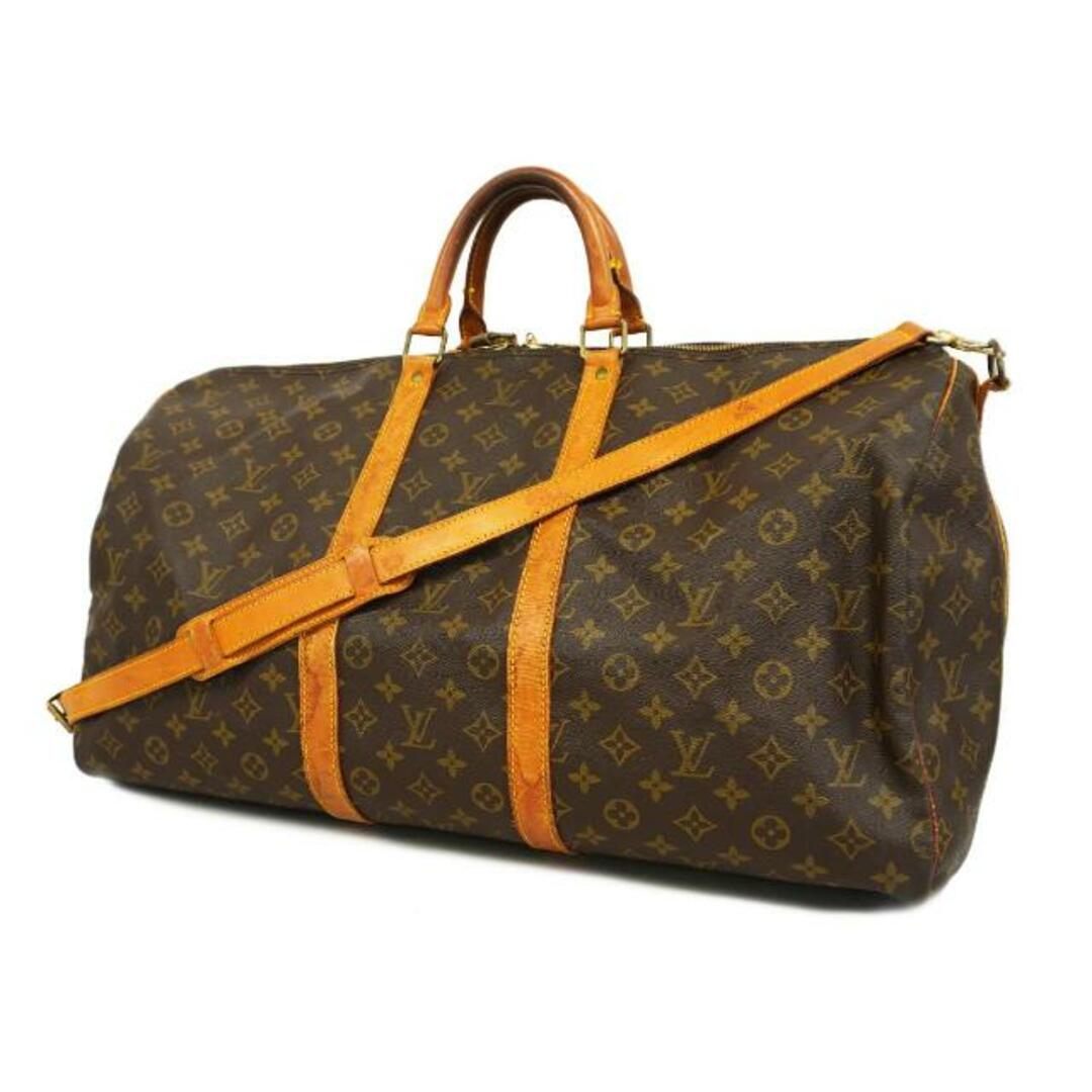 LOUIS VUITTON(ルイヴィトン)の【4hc3472】ルイヴィトン ボストンバッグ/モノグラム/キーポルバンドリエール55/M41414/ブラウン【中古】メンズ/レディース/ユニセックス レディースのバッグ(ボストンバッグ)の商品写真