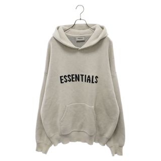 FOG Essentials エフオージー エッセンシャルズ FRONT LOGO KNIT HOODIE ニット パーカー プルオーバー 長袖 フロント ロゴ(パーカー)