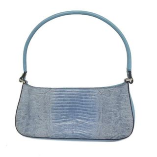 Ferragamo - 【4hc3557】サルヴァトーレフェラガモ ハンドバッグ/レザー/ライトブルー/シルバー金具 【中古】 レディース