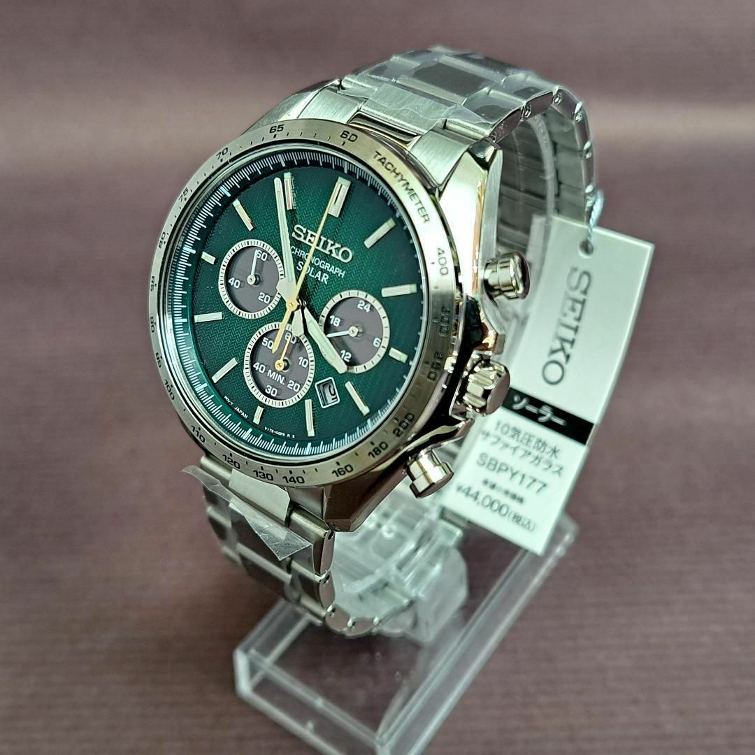 SEIKO(セイコー)の【新品】セイコー SEIKO 10気圧防水 SBPY177 メンズ腕時計 メンズの時計(腕時計(アナログ))の商品写真